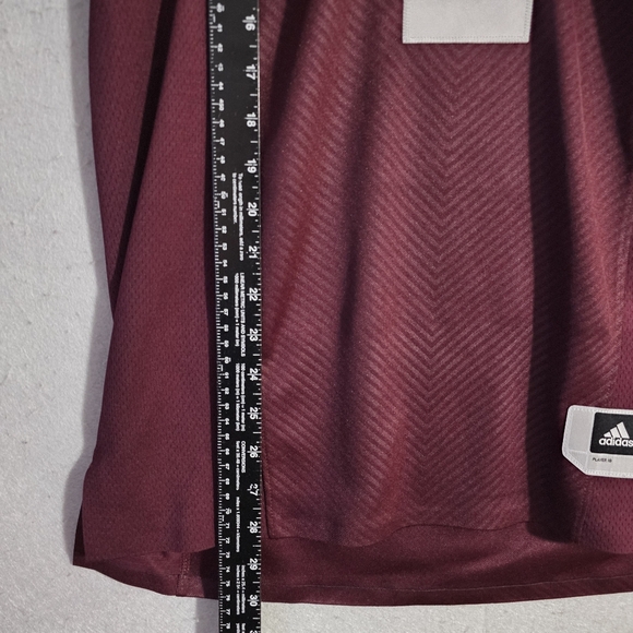 Adidas Mens #1 Mississippi State Bulldogs Maroon Football Jersey Size Small - Picture 4 of 12